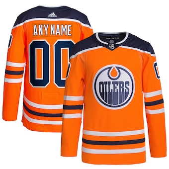 Custom Edmonton Oilers Jersey